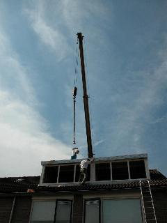 2e dak van dakkapel monteren