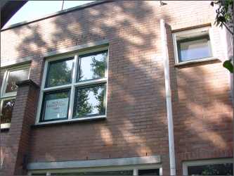 Kunststof kozijnen Alphen a/d Rijn Doornenburg vierluik slaapkamer