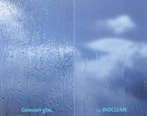 Zelfreinigend glas van saint gobain